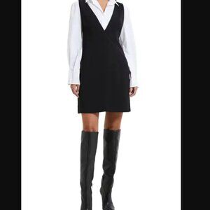 French Connection Harry Suiting A-Line Dress